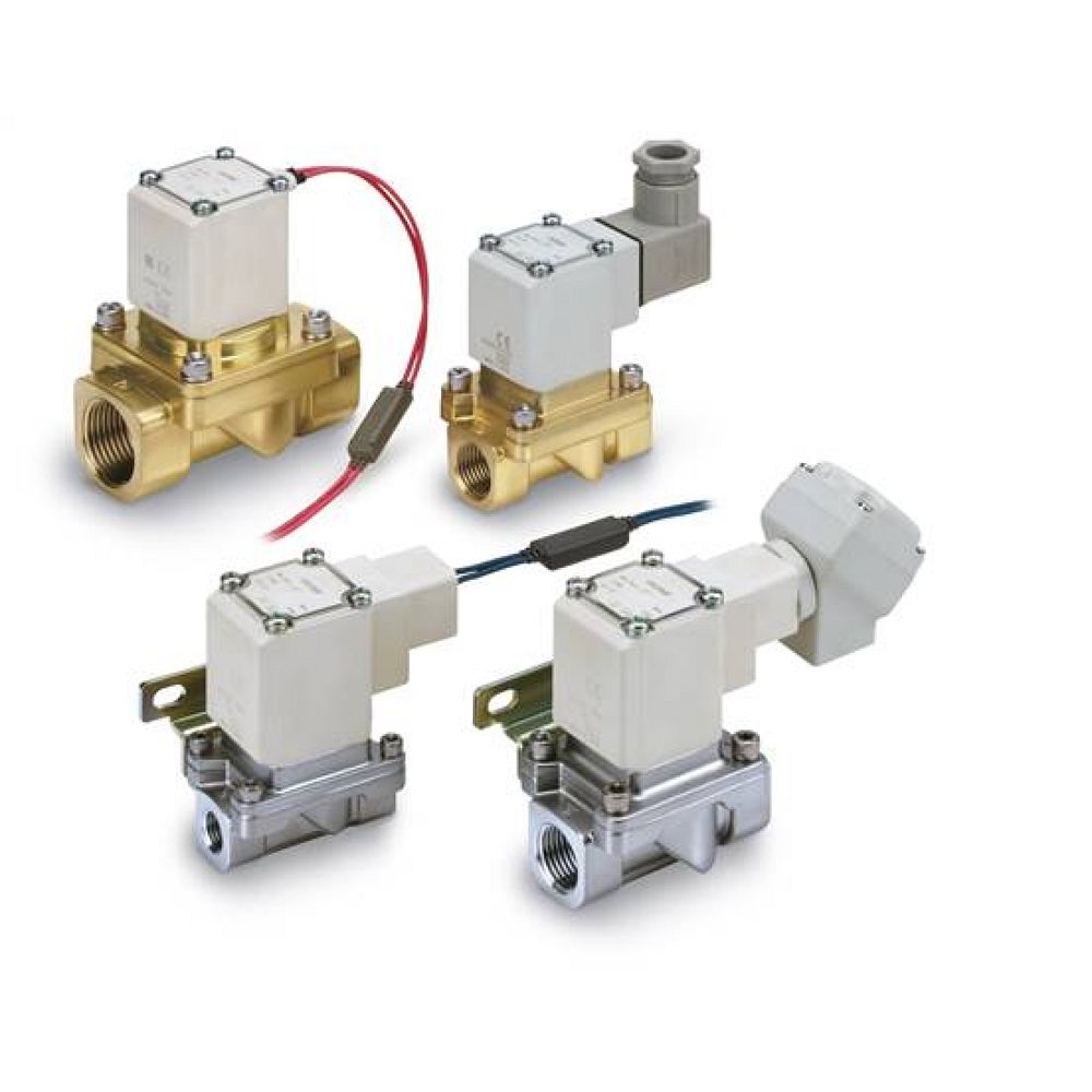 SMC VXS255HEA. VXS2, Pilotgesteuertes 2/2-Wege-Magnetventil für Dampf