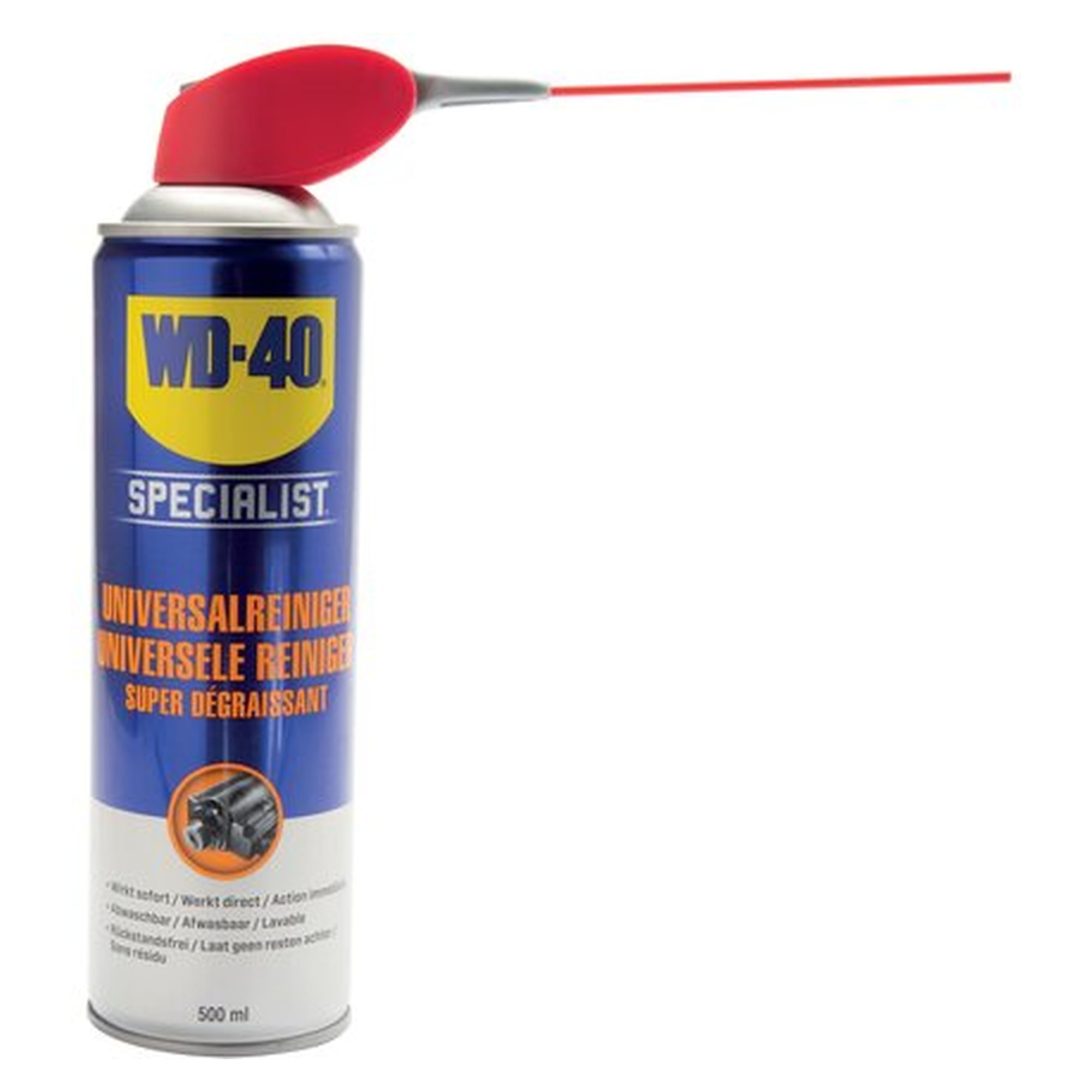 WD-40 Universalreiniger, 500 ml Smart-Straw-spray can, lubricant for servicing and maintenance