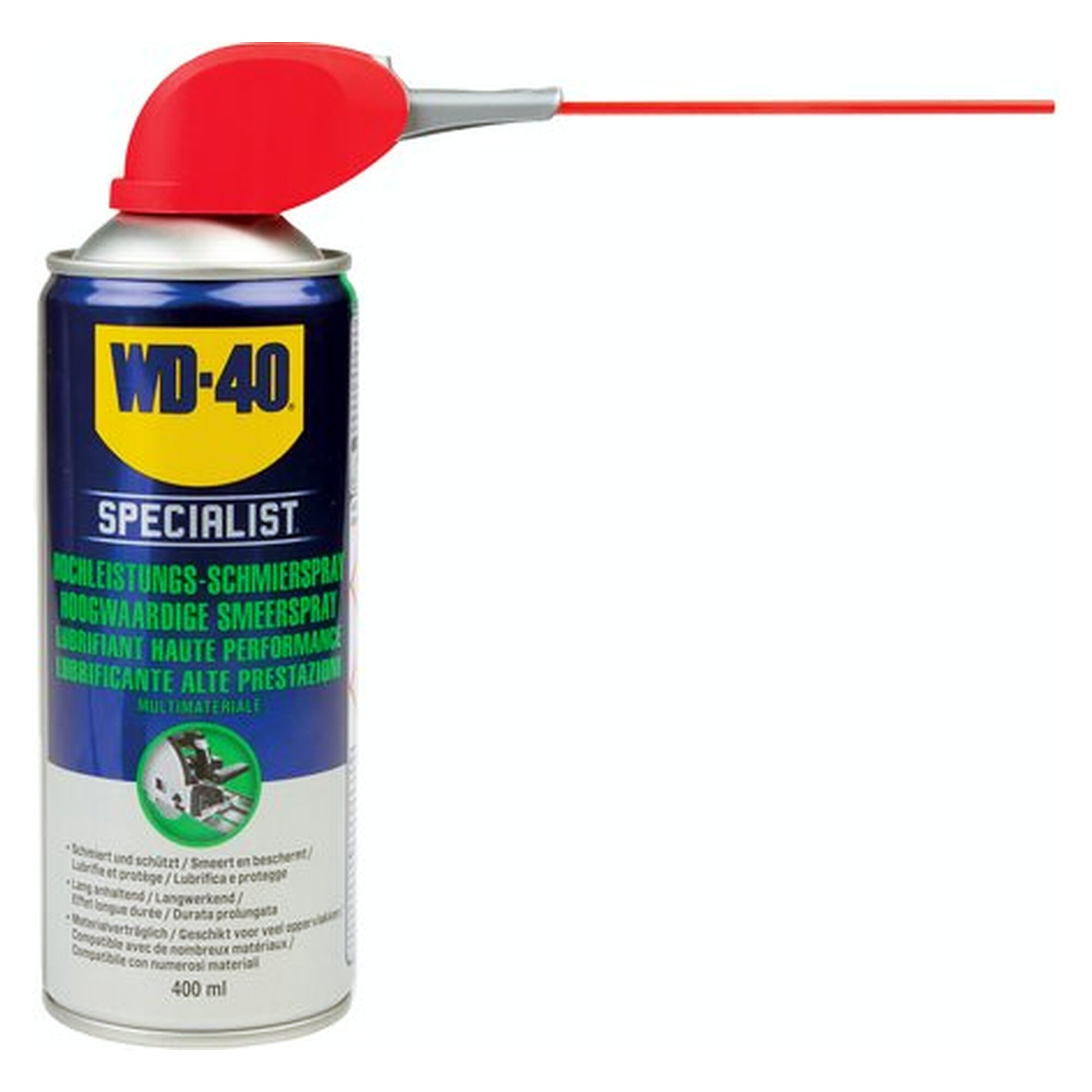 WD-40 Hochleistungs-Schmierspray, 400 ml Smart-Straw-Spraydose
