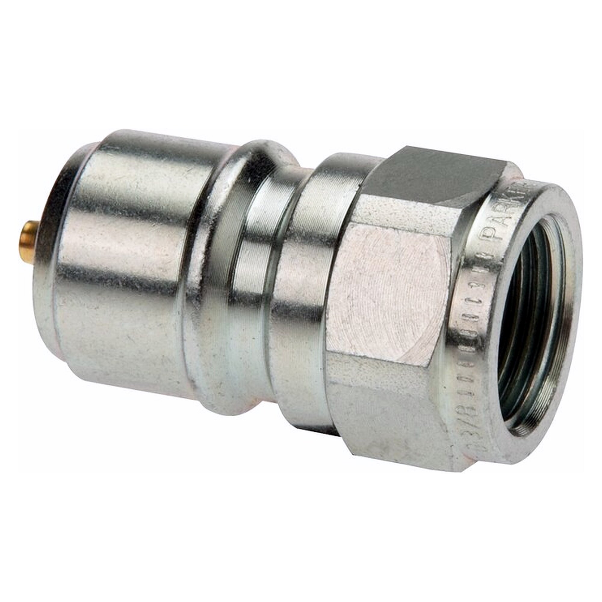 Waschgeräte Kupplungsstecker, Stahl verzinkt, G 3/8" (IG), DN 10 mm