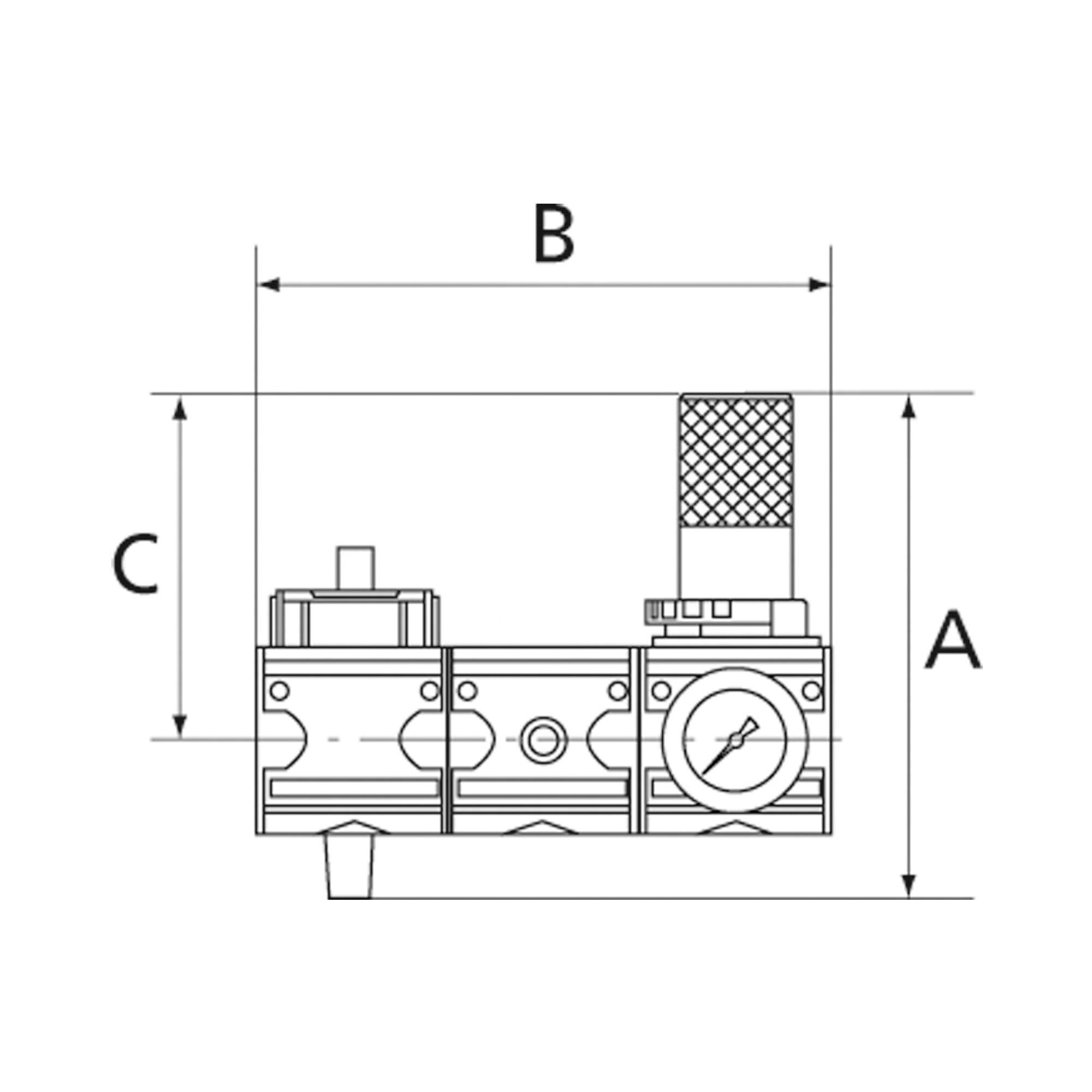 Service station Safety »multifix«, Size 5, G 1 - Riegler 100598