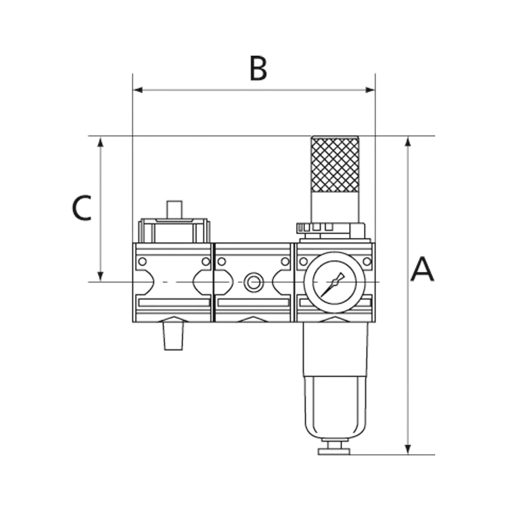 Service station Safety »multifix«, Size 5, G 1 - Riegler 100601