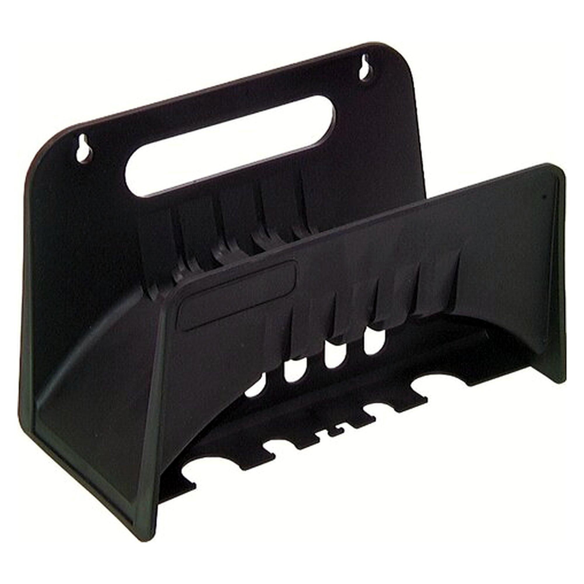 Standard-Wandschlauchhalter Kunststoff - schwarz, 260x165x120mm