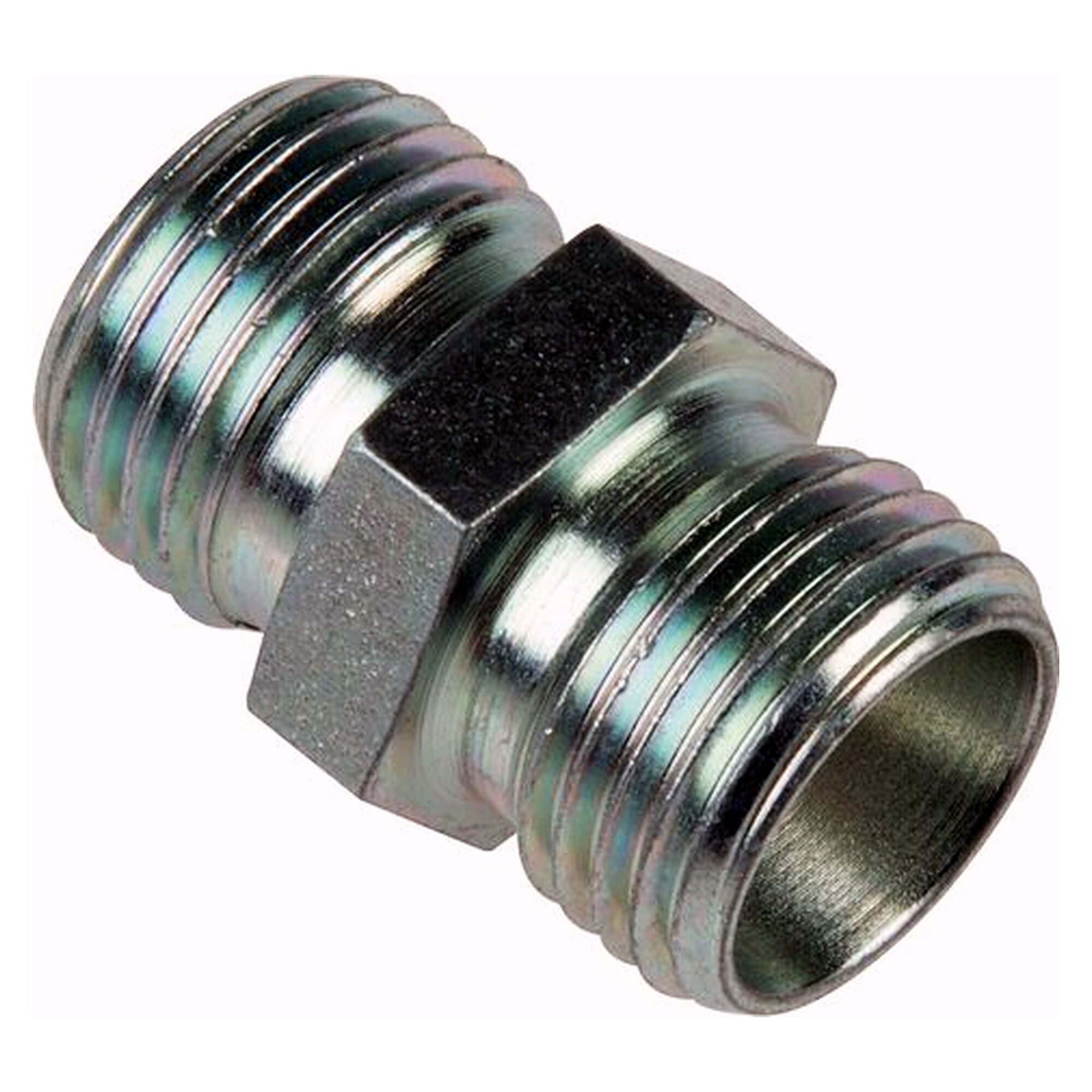 Straight cutting ring coupling, tube 42 L, zinc-plated steel, without nut and cutting ring