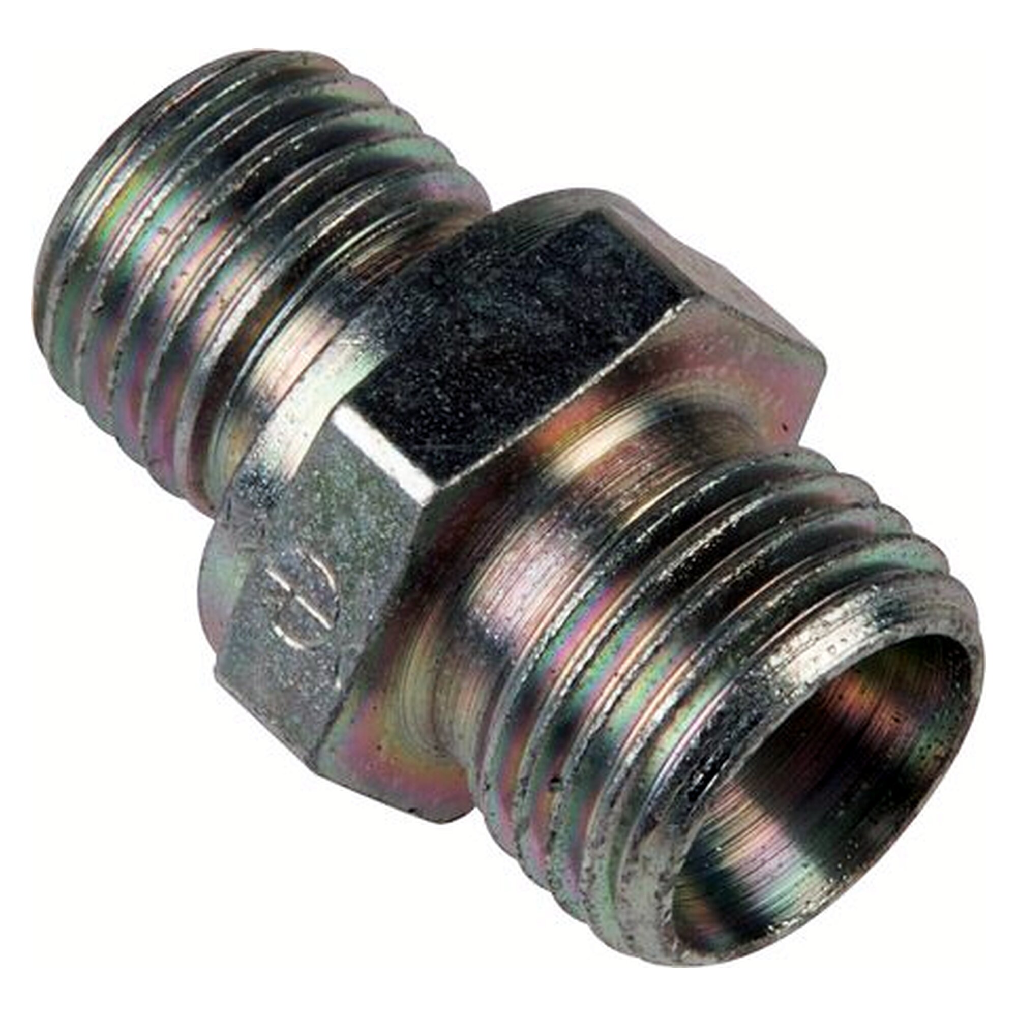 Einschraubverschraubung, Rohr 42 L (M52x2), M 48x2, Stahl verzinkt ohne Mutter und Ring