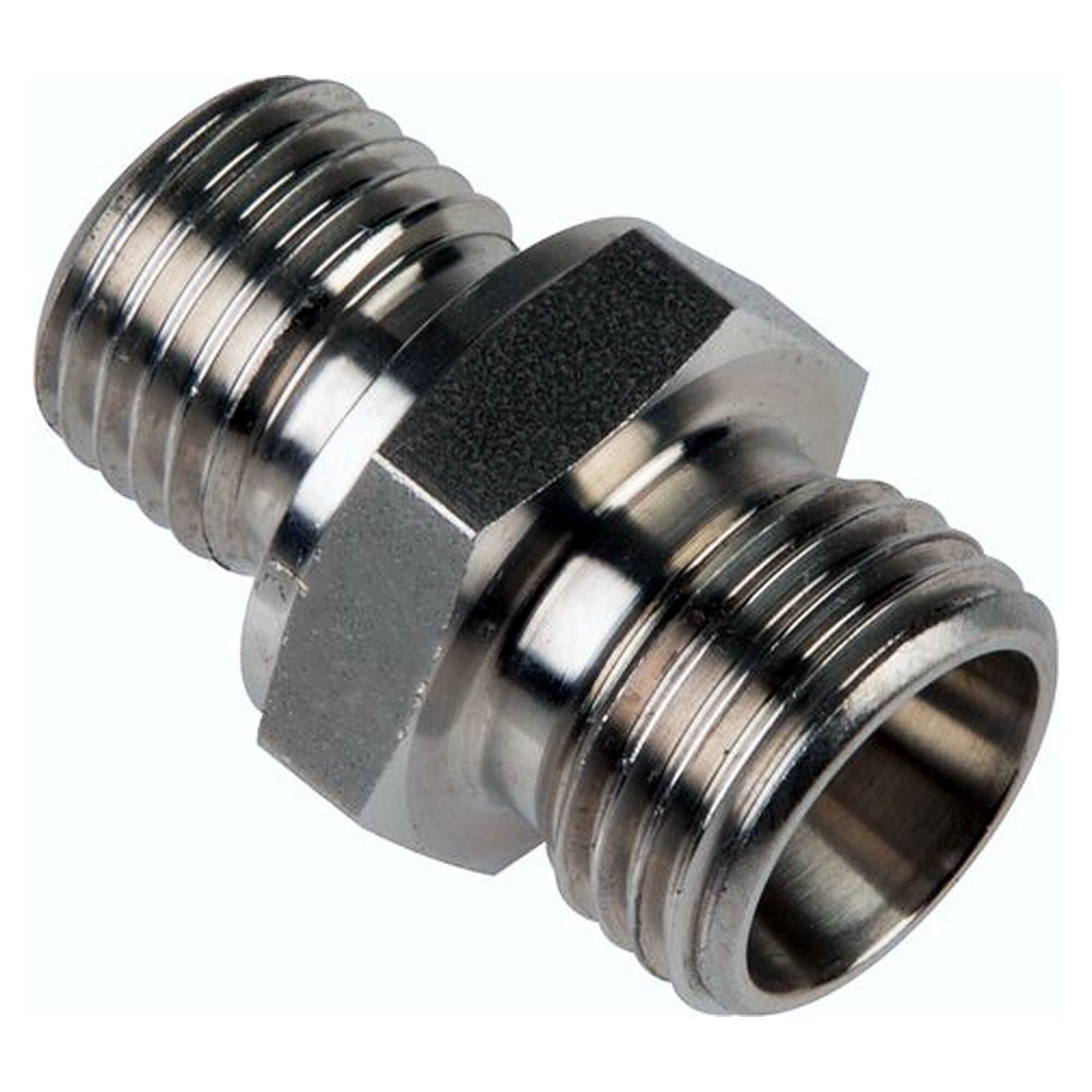 Einschraubverschraubung, Rohr 6 LL (M10x1), M 10x1 (konisch), 1.4571 ohne Mutter und Ring
