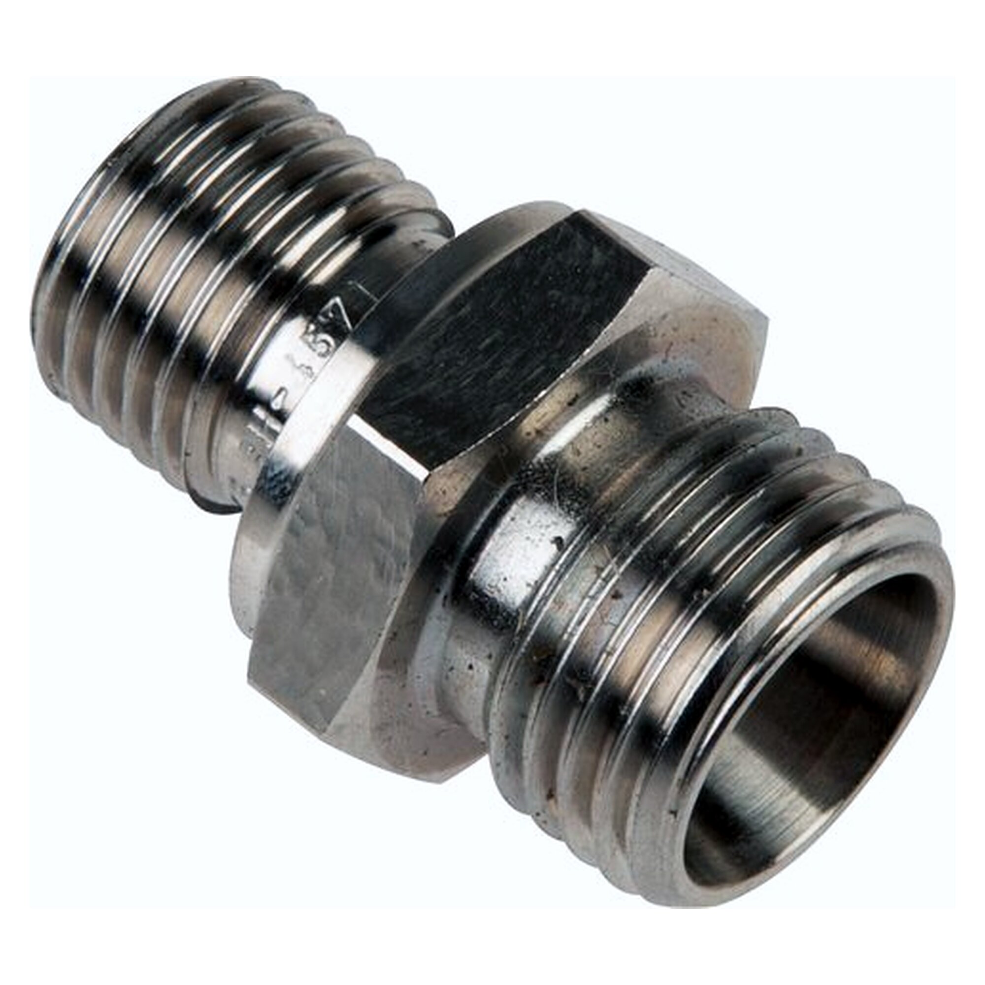 Straight stud coupling, R 1/8", tube 4 LL, stainless steel 1.4571, without nut and cutting ring