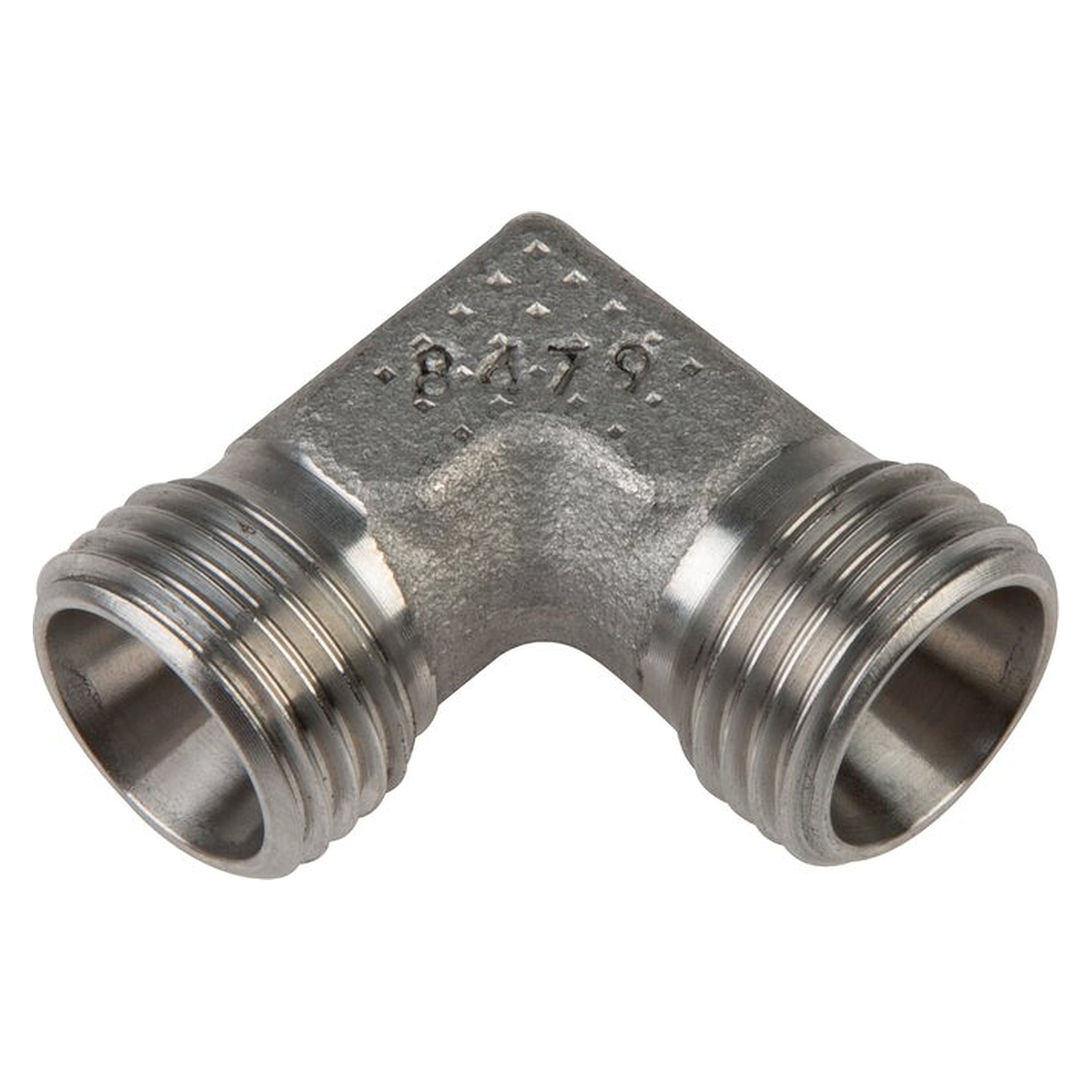 Winkel-Schneidringverschraubung, Rohr 10 S (M18x1,5), ohne Mutter und Schneidring, 1.4571