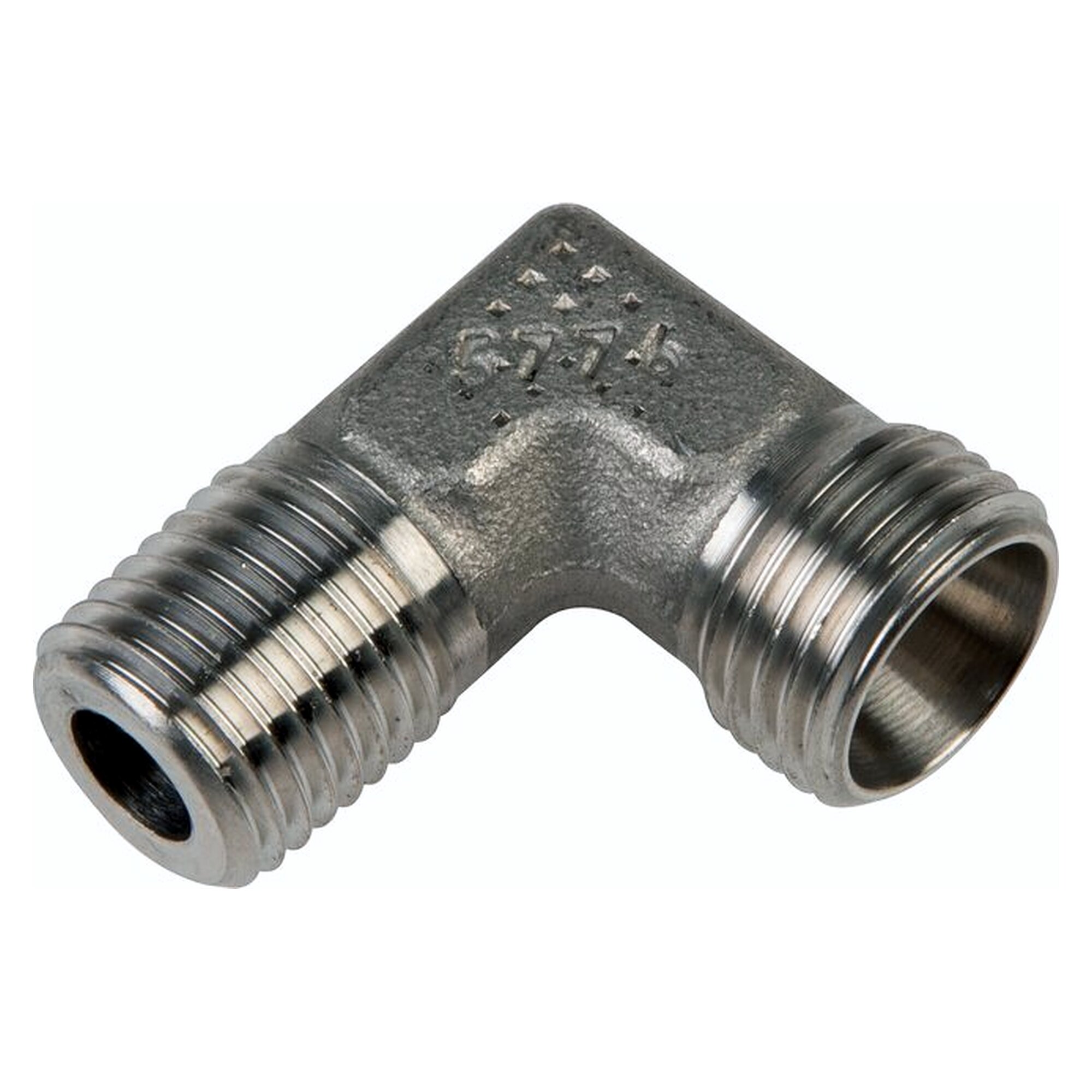 Cutting ring fitting, thread M 12x1.5 (konisch), tube 8 L (M14x1.5), zinc plated steel