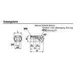 SMC Y-G02. Knuckle Joints - LEY