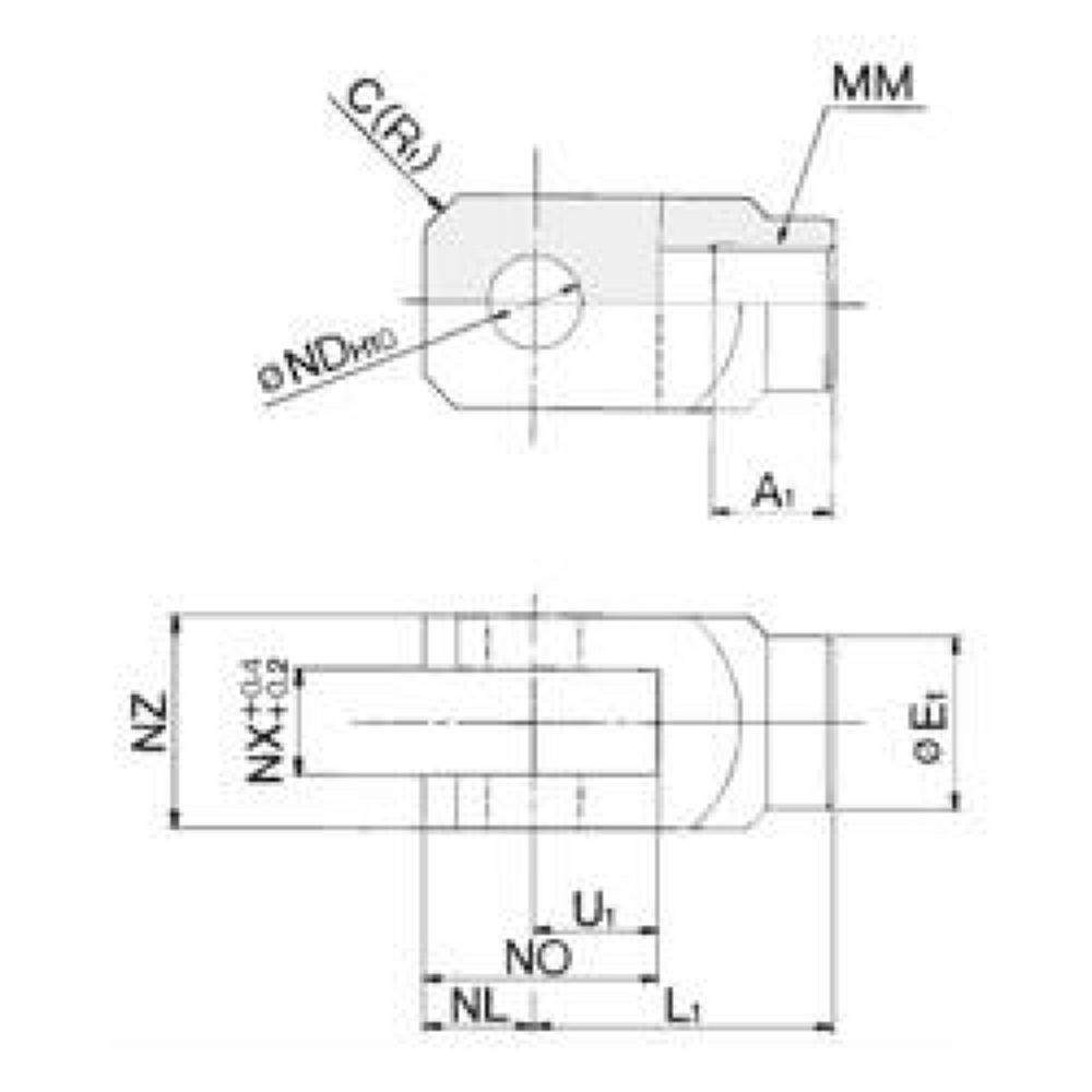 SMC Y-J016SUS. Knuckle Joints