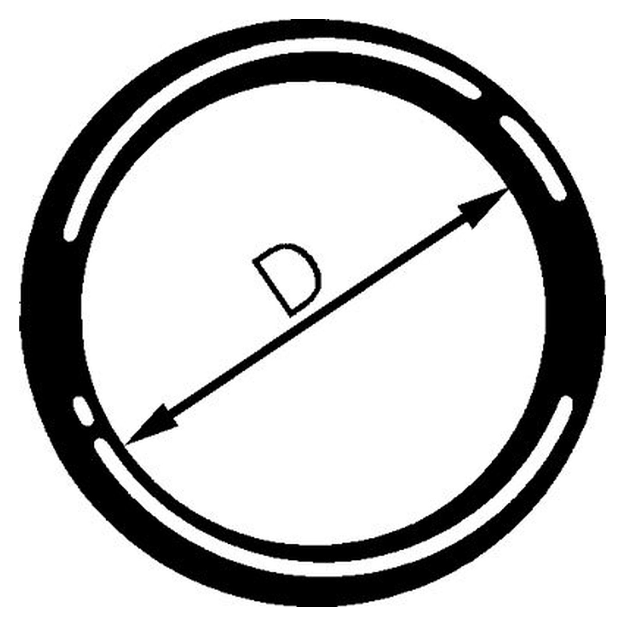 O-ring seal, pipe 63 mm, operating pressure up to 16 bar, assembly accessory for fittings