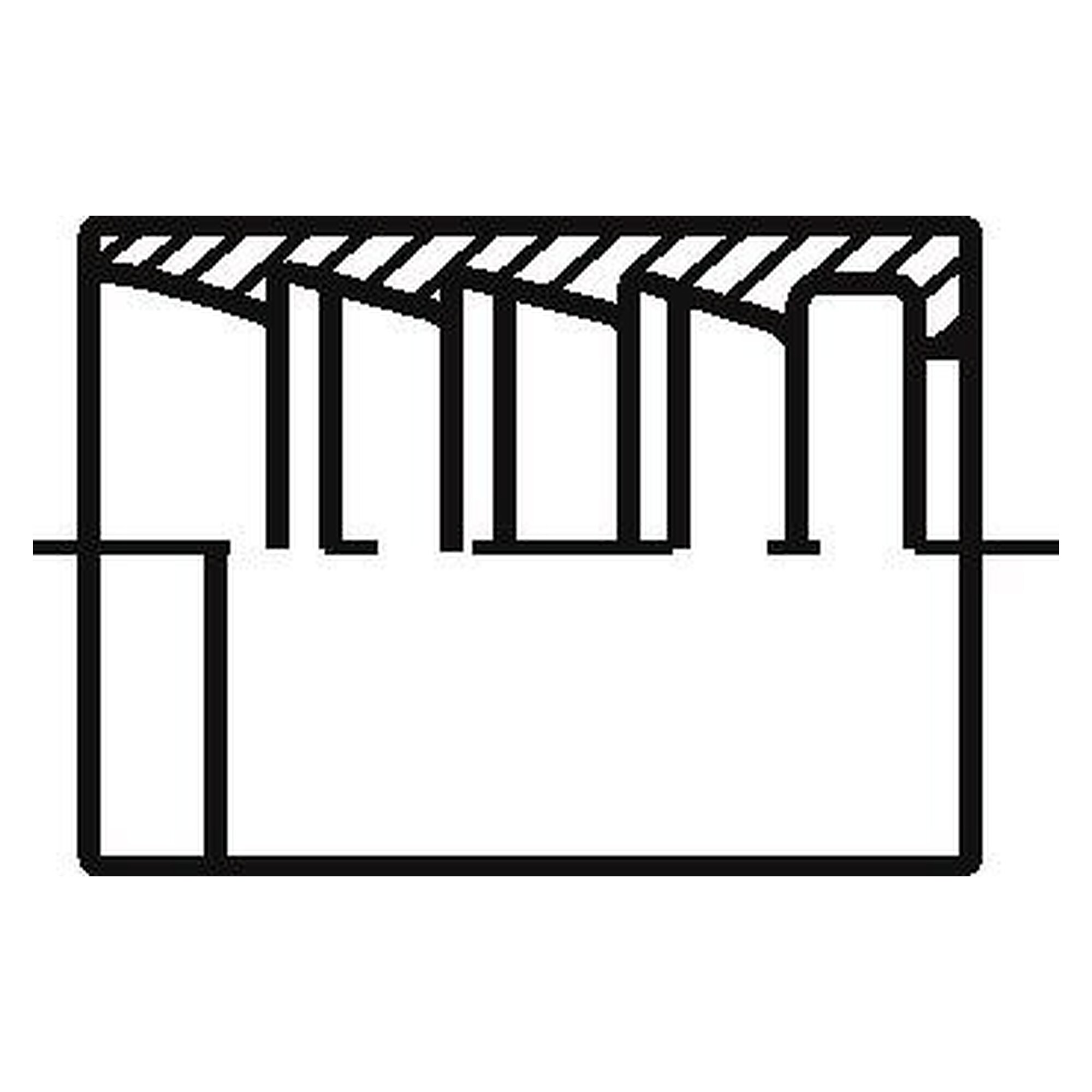 Stainless steel crimp fitting, crimp ferrule 1 TF, stainless braided, 17 x 33 (D x L), DN 8
