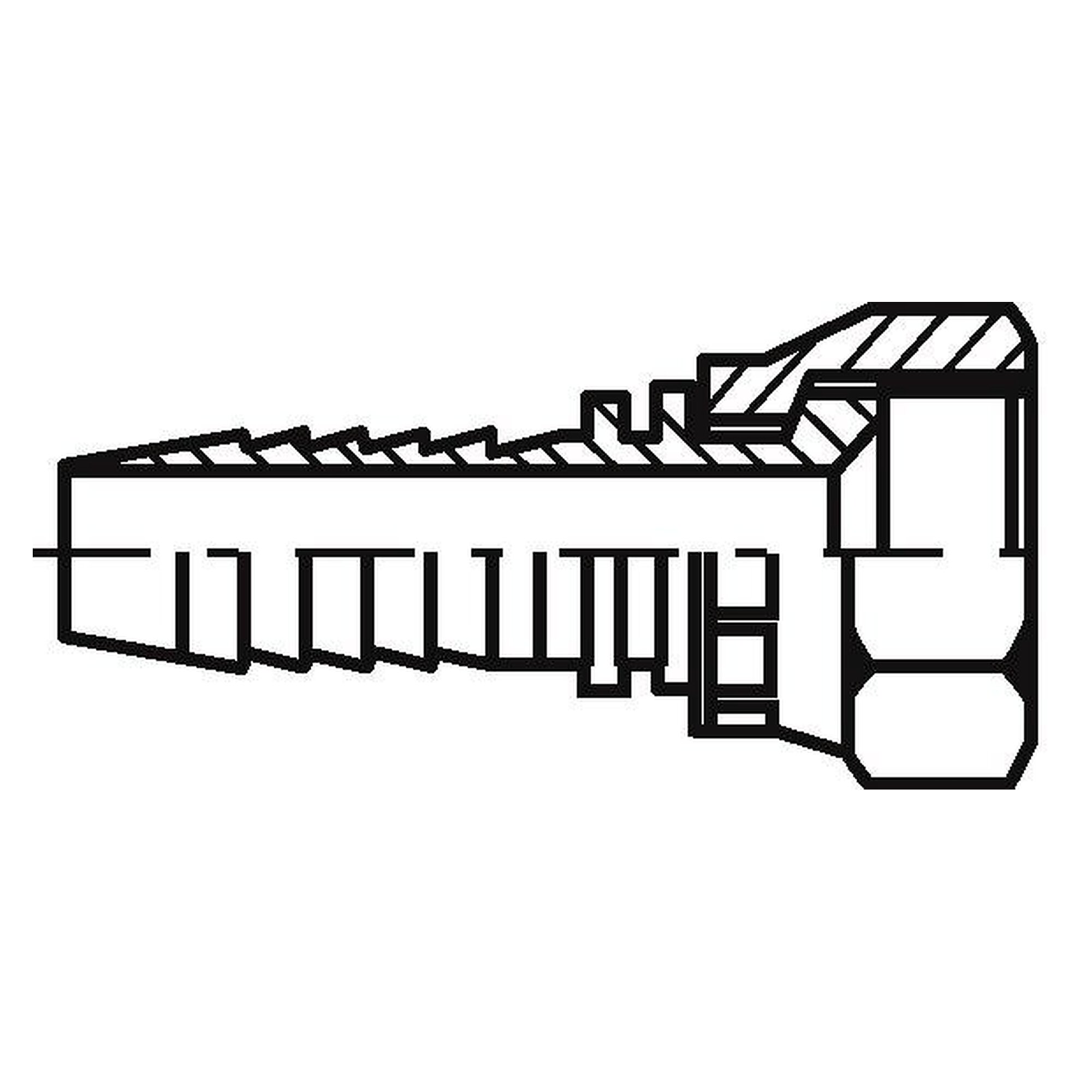 Steel crimp fitting, sealing head with internal cone, Japanese design, straight, M 24x1.5, DN 16