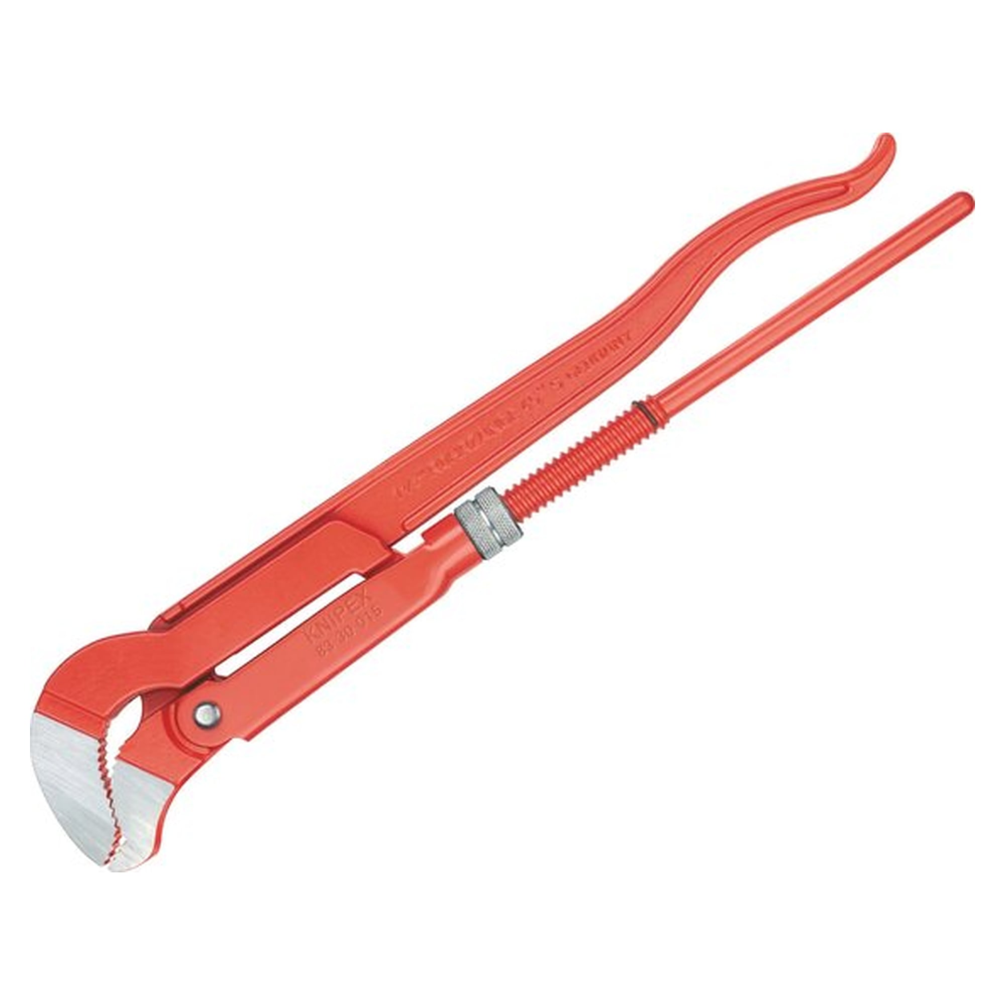 corner pipe wrench, S-shaped jaw, 3 - 42 (1-5/8")mm, 320 mm, hand pliers