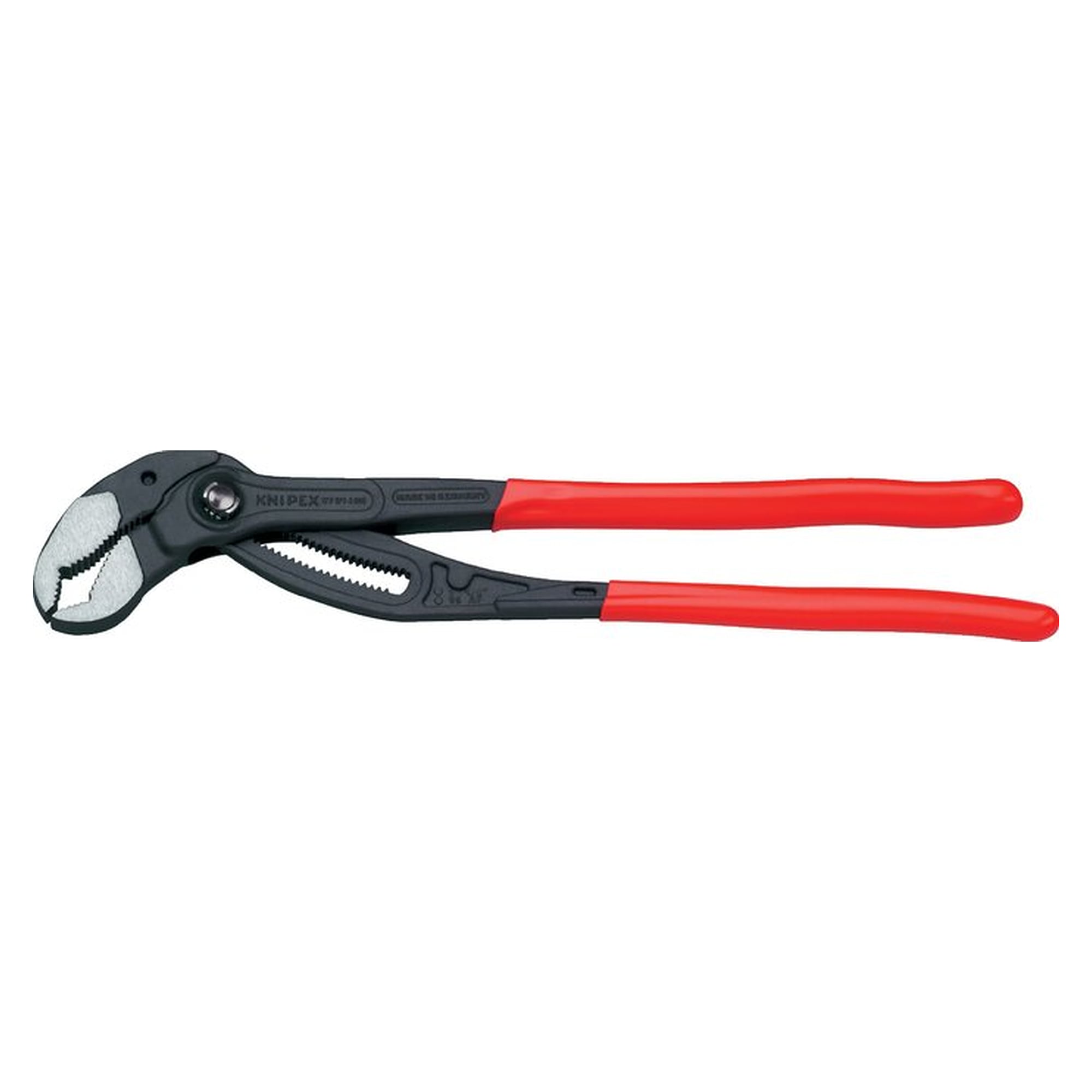 water pump pliers, Cobra, with push-button adjustment, 150mm, version polished