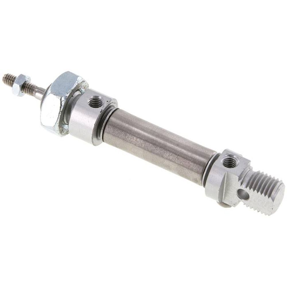 Airtec ZDM 10/10. ISO 6432-Zylinder, doppeltwirkend, Kolben 10mm,Hub 10mm