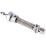 Airtec ZDM 10/10. ISO 6432 cylinders, double acting, piston 10 mm, stroke 10 mm