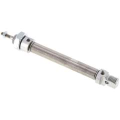 Airtec ZDM 10/50. ISO 6432-Zylinder, doppeltwirkend, Kolben 10mm,Hub 50mm