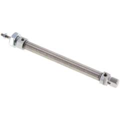 Airtec ZDM 10/80. ISO 6432-Zylinder, doppeltwirkend, Kolben 10mm,Hub 80mm