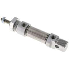 Airtec ZDM 20/10. ISO 6432-Zylinder, doppeltwirkend, Kolben 20mm,Hub 10mm