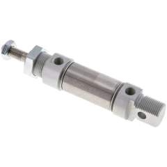 Airtec ZDM 25/15. ISO 6432-Zylinder, doppeltwirkend, Kolben 25mm,Hub 15mm