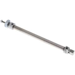 Airtec ZDM 8/100. ISO 6432 cylinders, double acting, piston 8 mm, stroke 100 mm