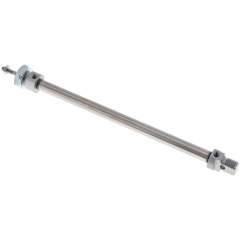 Airtec ZDM 8/125. ISO 6432 cylinders, double acting, piston 8 mm, stroke 125 mm