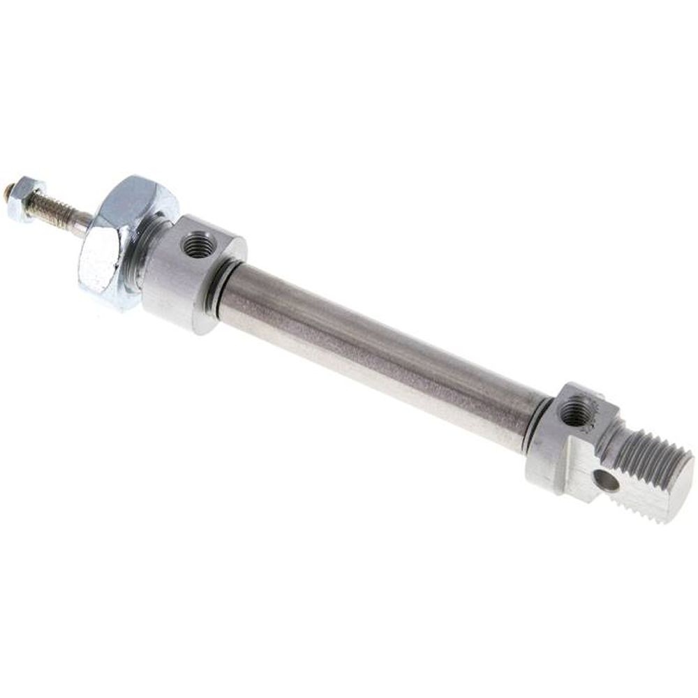 Airtec ZDM 8/25. ISO 6432 cylinders, double acting, piston 8 mm, stroke 25 mm