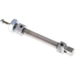 Airtec ZDM 8/25. ISO 6432 cylinders, double acting, piston 8 mm, stroke 25 mm