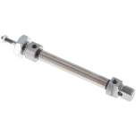 Airtec ZDM 8/40. ISO 6432-Zylinder, doppeltwirkend, Kolben 8mm,Hub 40mm