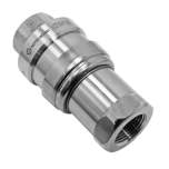 Nitto Kohki Multi Cupla Zerospill. Quick Connect Coupling MAM-A-3S12-CL, Aluminum, NBR