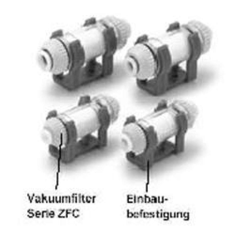 SMC ZFB300-10. ZFB, Vakuumfilter mit Steckverbindungen