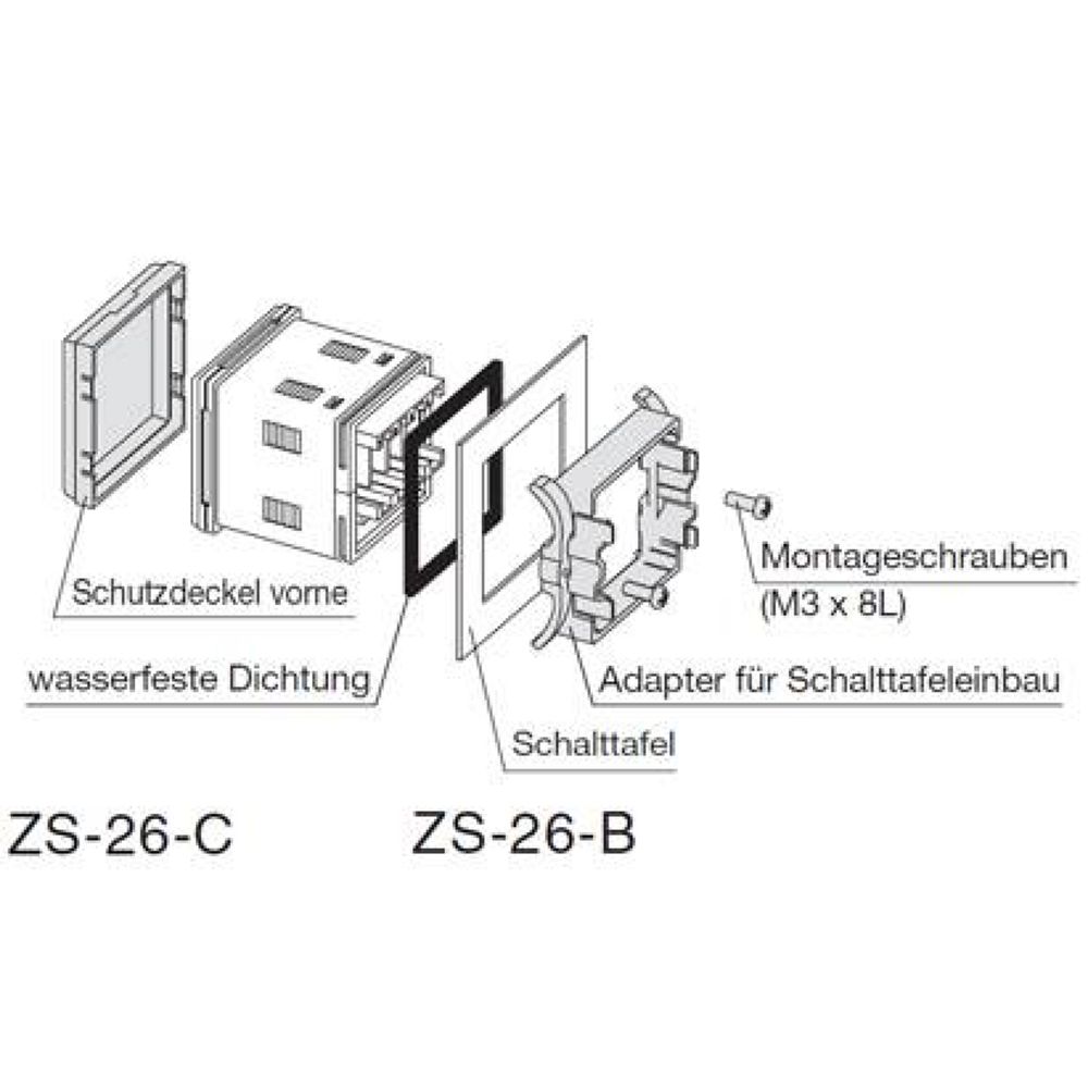SMC ZS-26-A. Spannungsversorgungs-/Ausg