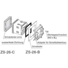 SMC ZS-26-A. Spannungsversorgungs-/Ausg