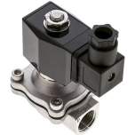 E.MC ZS-12-ES-230V. 2/2-way SS solenoid valve G 1/2", 0-6/10 (DC/AC) bar, NC