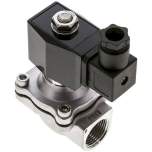 E.MC ZS-34-ES-230V. 2/2-way SS solenoid valve G 3/4", 0-6/10 (DC/AC) bar, NC