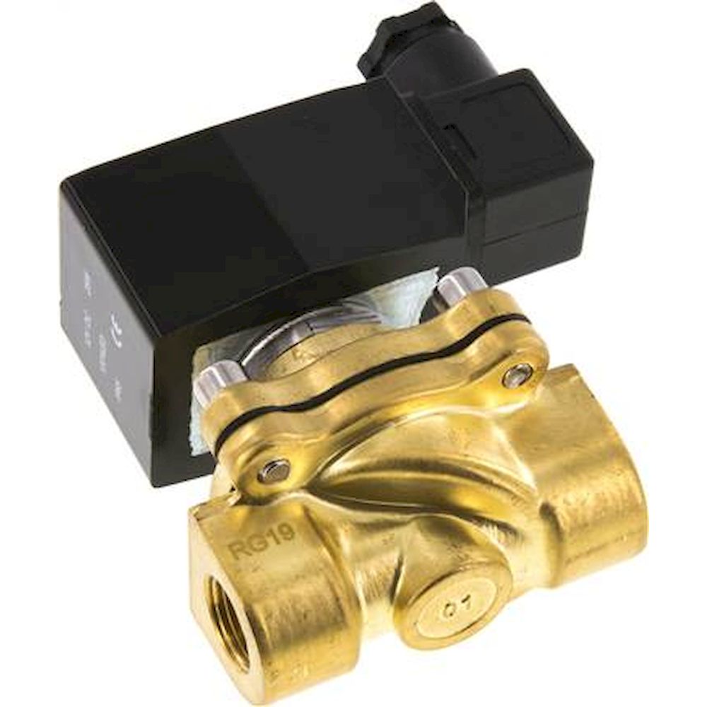 E.MC ZS 38 230V. 2/2-Wege MS-Magnetventil G 3/8", 0-6/10 (DC/AC) bar, NC