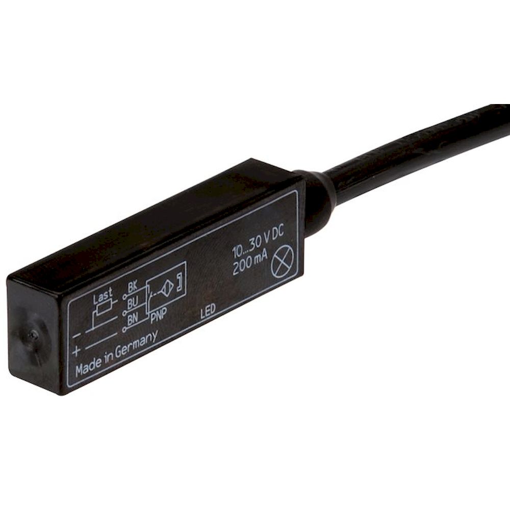 Cylinder switches, 2-wire reed sensor, red LED