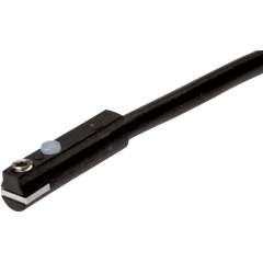 Zylinderschalter, vollelektronischer Sensor (verpolungssicher), grüne LED