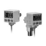 SMC PFM711S-02-E-MA. PFM7, 2-Color Display, Digital Flow Switch, Integrated Display