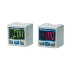 SMC ZSE30AF-01-E-G. ZSE30A, 2 Color Display High Precision Digital Pressure Switch for Vacuum