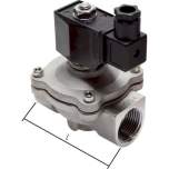 E.MC ZS-20-ES-230V. 2/2-way SS solenoid valve G 2", 0-6/10 (DC/AC) bar, NC