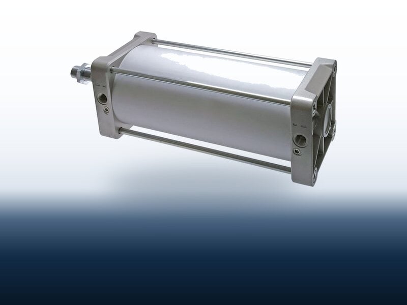 Pneumatikzylinder ISO 15552 mit Profilrohr